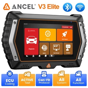 Herramienta de diagnóstico de automóvil ANCEL V3 Elite para BMW OBD2 escáner bidireccional todo sistema - Imagen 1 de 15
