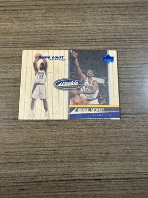 1998-99 Upper Deck Hardcourt Rookie Experience Home Court  Michael Stewart #89 - Image 1 of 2