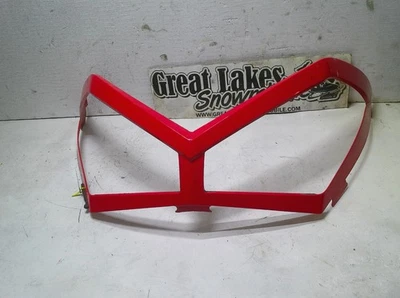 Polaris Snowmobile Fusion 600 700 900 RMK Switchback Red Windshield Trim - Image 1 of 4