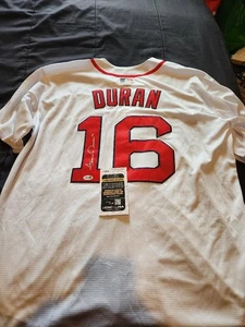 Jarren Duran signed custom Boston Red Sox jersey w JSA Auth - Picture 1 of 3