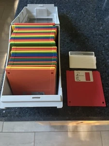 34 Imation Disketten 1,44 MB 3,5 Zoll mit Aufbewahrungsbox - Bild 1 von 2