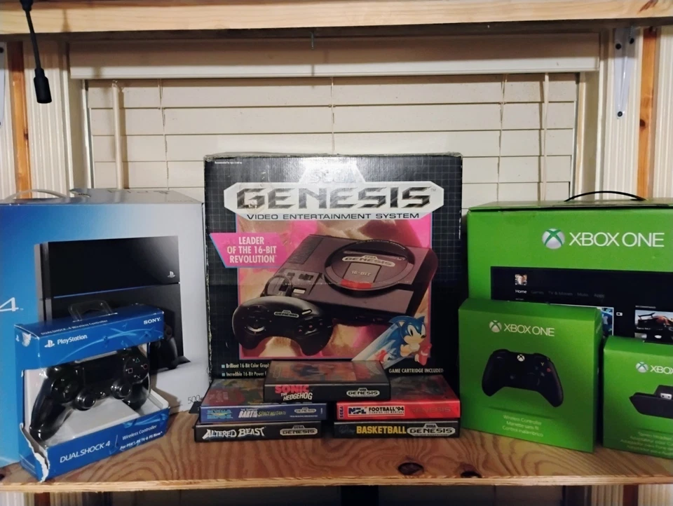 Sega Genesis Model 1 1989, todo sigue siendo dueño de fábrica por dentro Foto 1 de 1