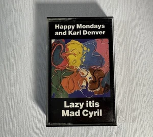 Happy Mondays And Karl Denver LAZY ITIS Factory Cassette Tape Original Rare! - Picture 1 of 3