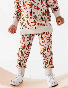 Bums And Roses Jogger Set "To Hot to Handle" 4T - Bild 1 von 11