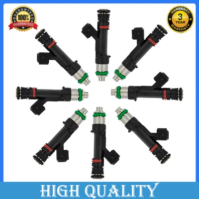 Set of 8 NEW Fuel Injector FJ951 For 2003 2004 Ford F-250 F-350 Super Duty 5.4L Foto 1 de 4