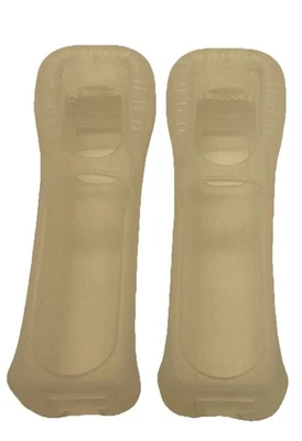 Funda Protectora Mando Silicona Original Nintendo Wii Lote de 2 Mando a Distancia Foto 1 de 4