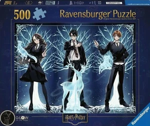 NEW Ravensburger 500 Pieces Jigsaw Puzzle Glow Harry Potter Expecto Patronum - Picture 1 of 2