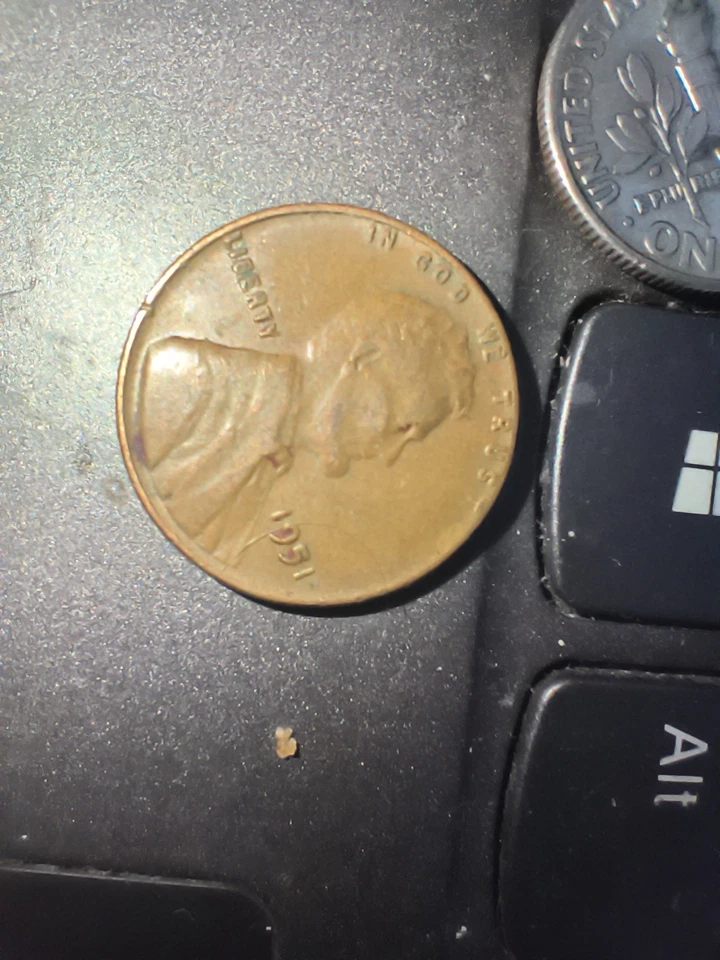 1951 Wheat Penny No Mint Mark  - Image 1 of 1