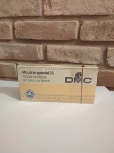 DMC Art 117 Mouline Special 25 Embroidery Floss Box of 12 Skeins Red 349 - Picture 1 of 4