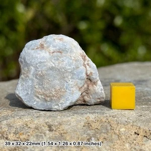 Angelit für Frieden & Bruderschaft - Authentischer Heilkristall Mineralstein - Bild 1 von 1