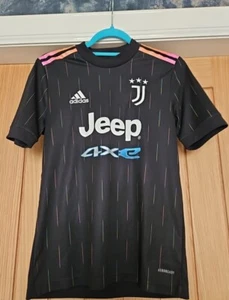 Childrens Juventus Away 21/22 Football Top Age 13-14 - Picture 1 of 9