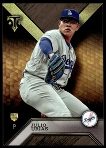 2016 TOPPS TRIPLE THREADS ROOKIE JULIO URIAS - Picture 1 of 2