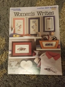 Folleto de artes de ocio 527 para mujer escrito punto de cruz - Imagen 1 de 5