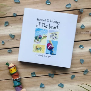 Sandy Gingras Reasons To Be Happy At The Beach Book - Picture 1 of 3