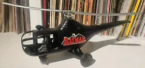 Rarissimo giocattolo vintage anni 60 Irwin Batman Batcopter Bat Helicopter Blow-mold 1966 - Foto 1 di 24
