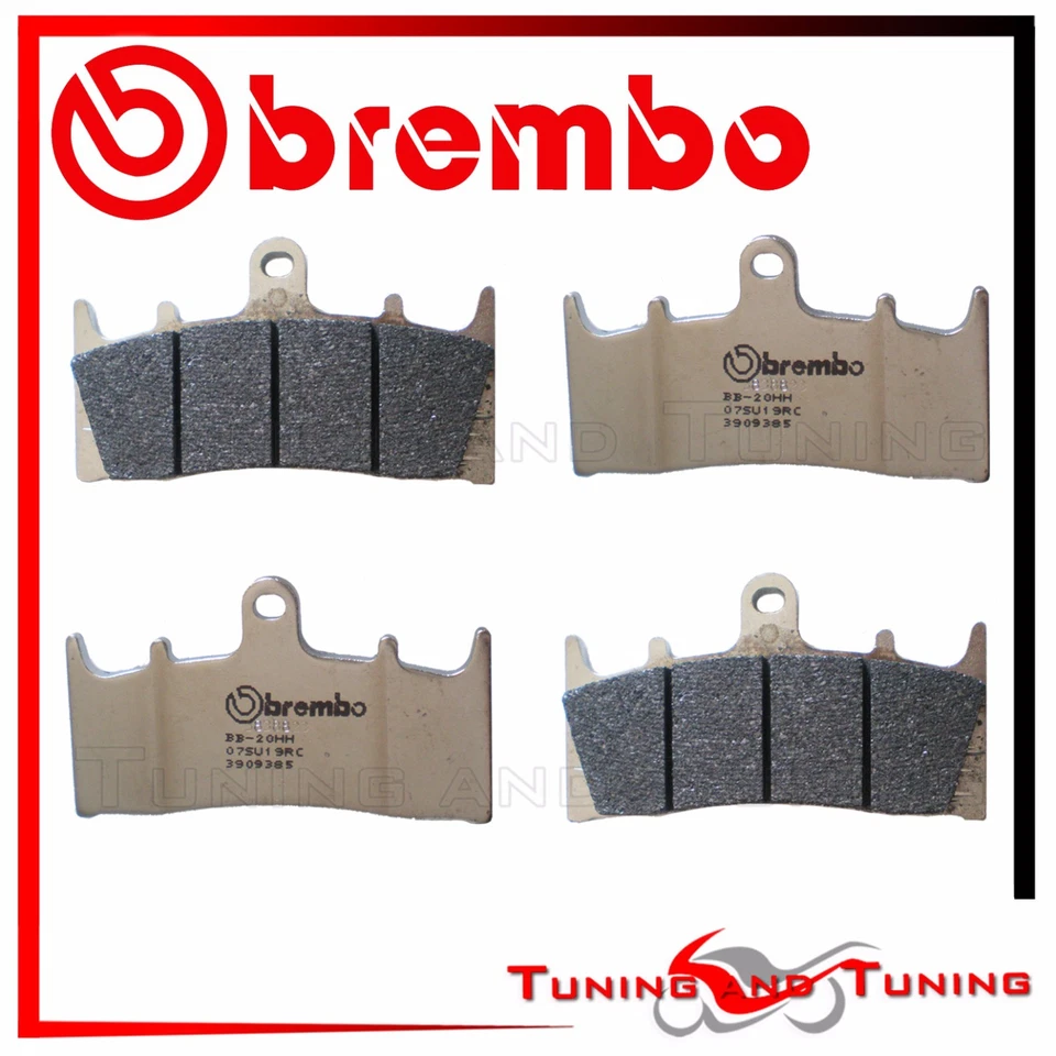 Pastiglie Anteriori BREMBO RC RACING PER KAWASAKI ZX9R NINJA 900 1998 1999 - Immagine 1 di 1