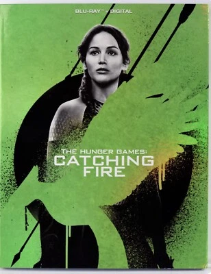 THE HUNGER GAMES: Catching Fire (Blu-Ray, Digital, 2022) with NEW RARE Slipcover - Image 1 of 2
