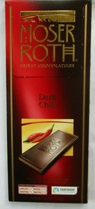 MOSER ROTH PREMIUM CHOCOLATE DARK CHILI 5-BAR 4.4-oz PACK - Picture 1 of 2