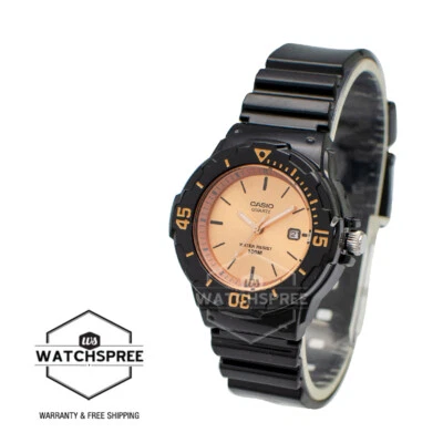 Casio Standard Analog Black Resin Band Watch LRW200H-9E2 LRW-200H-9E2 - image 1 of 2