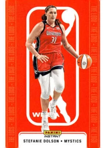 STEFANIE DOLSON 2024 Panini Instant The Logo #32 Mystics NM-MT WNBA Ba ID:123701 - Picture 1 of 2