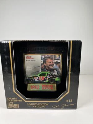 Dale Jarrett #18 Interestatal 1993 1/64 Racing Champions Edición Premier Stock Car Foto 1 de 4
