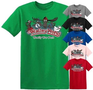 WALLEY WORLD T SHIRT TEE NATIONAL COMEDY LAMPOON CHEVY RETRO CHASE MENS KIDS TOP - Picture 1 of 9