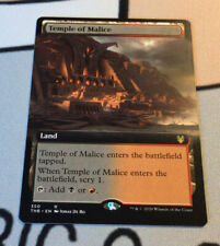 MTG Temple of Malice Extended Art Theros Beyond Death