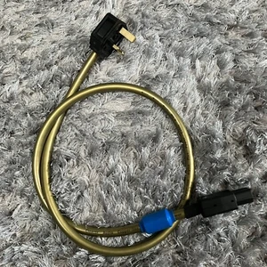 Clearer Alpha Plus OCC Silver IEC Wielka Brytania Kabel zasilający sieciowy 1M Audiofil Hi-Fi 0m CM - Zdjęcie 1 z 3