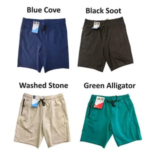 Member's Mark Men's Ultrasoft Zipped Pockets Elastic Waistband Luxe Active Short - Picture 1 of 10