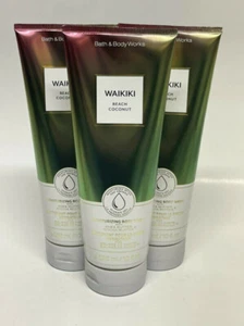 Bath & Body Works Waikiki Beach Coconut Moisturizing Body Wash Set of 3 - Picture 1 of 1