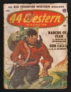 .44 WESTERN MAGAZINE Vol. 29 #2, November 1952, GD CONDITION, Three Novelettes - Picture 1 of 3