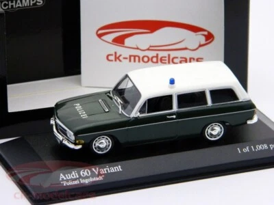 Audi 60 Variant 1970 polizei Ingolstadt Minichamps [400 011390] - Image 1 of 4