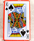 Jumbo cartes à jouer jeu rouge 3,5" x 5" poker grande taille