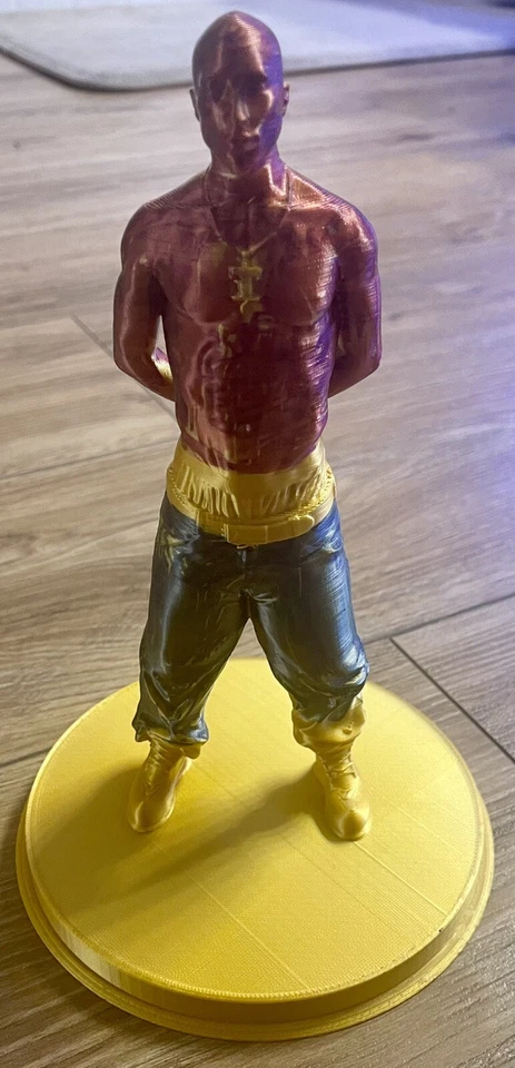 "FIGURA TUPAC SHAKUR 3D PERSONALIZADA 13"" DEATH ROW RECORDS 2PAC~RARA~RAP~HIP-HOP" Foto 1 de 4