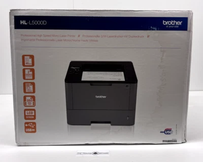 Brother HL-L5000D A4 Mono Laser Printer HLL5000DZU1 - Image 1 of 4