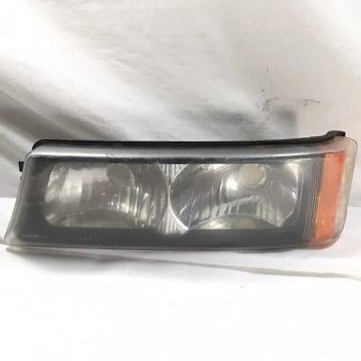 Luz de estacionamiento con señal de giro izquierda izquierda para camioneta Chevrolet Silverado Avalanche 03-06 Foto 1 de 4