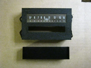 Vintage Ford AM Radio Bezel 2L7-0265 and Back Plate from Radio Model D8TF-18806 - Picture 1 of 4