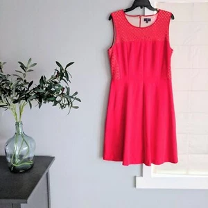 Bold Red NYJD Flare Dress 12 - Picture 1 of 11