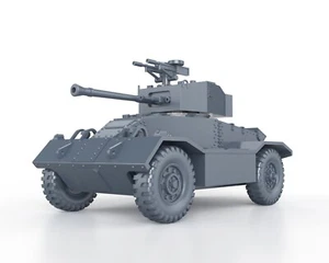 BRITISH WWII - AEC MK III ARMOURED CAR - 1/56 1/72 1/87 1/100 3D PRINTED - Picture 1 of 5