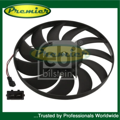 Ventilador de radiador Premier compatível com VW Transporter 1990-2003 Califórnia 1996-2003 - Imagem 1 de 2