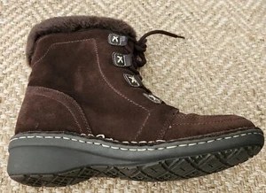 Botas de mujer Easy Spirit marrón oscuro gamuza talla 10M - Imagen 1 de 9