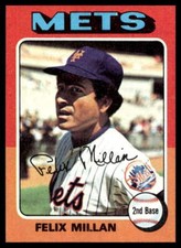 1975 Topps #445 Felix Millan New York Mets NM-MT