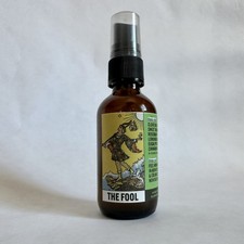 Tarrochi Spray: The Fool 2 oz Tester Tarot Card Hand Blended Aromatherapy
