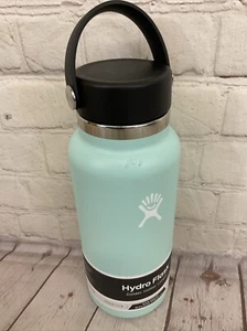 Hydro Flask Wide Mouth Double Wall Vacuum Insulated Steel Tumbler 32oz Dew Green - Picture 1 of 14