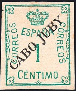 Cabo Juby - Edi * 19hcc - 1922/23 - Variedad sobrecarga negra - Imagen 1 de 1