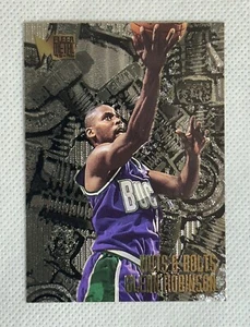 1995-96 Fleer Metal Glenn Robinson #218 Nuts & Bolts Basketball Card Bucks - Picture 1 of 2