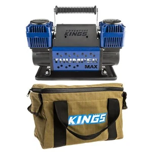 Adventure Kings Thumper Max Dual Air Compressor MkII + 400GSM Canvas Thumper Bag - Picture 1 of 12