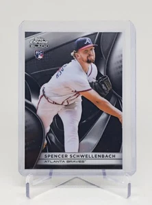 Topps 2025 cromo negro Spencer Schwellenbach (RC) #54 Atlanta Braves novato - Imagen 1 de 2