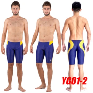 NEW ARRIVALS! NWT HXBY MEN SWIM SHORTS TRAINING RACING JAMMER ALL SIZE FREE SHIP - Picture 1 of 17