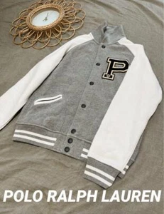 Polo Ralph Lauren Baseball Jacket Kids S/160 New Unused - Picture 1 of 8